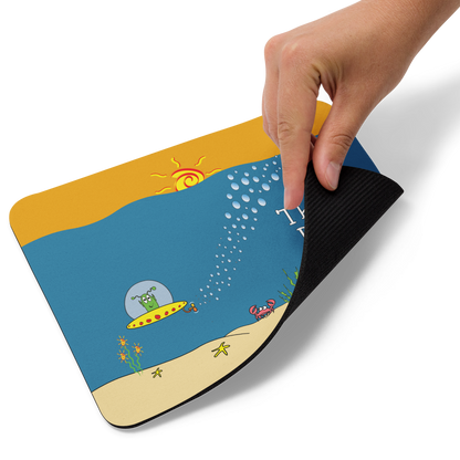 "Think Deep" Mouse pad