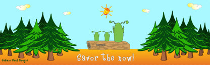 Savor the now! (Feel Good collection)  12oz enamel camping mug