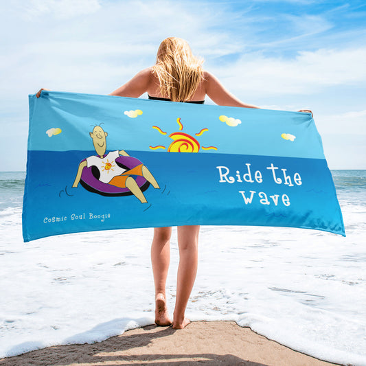 "Ride the Wave" Beach Towel!